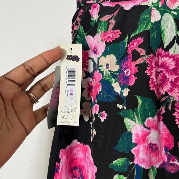 ELIZA J Floral Ruffle Midi Skirt - Picture 6 of 8